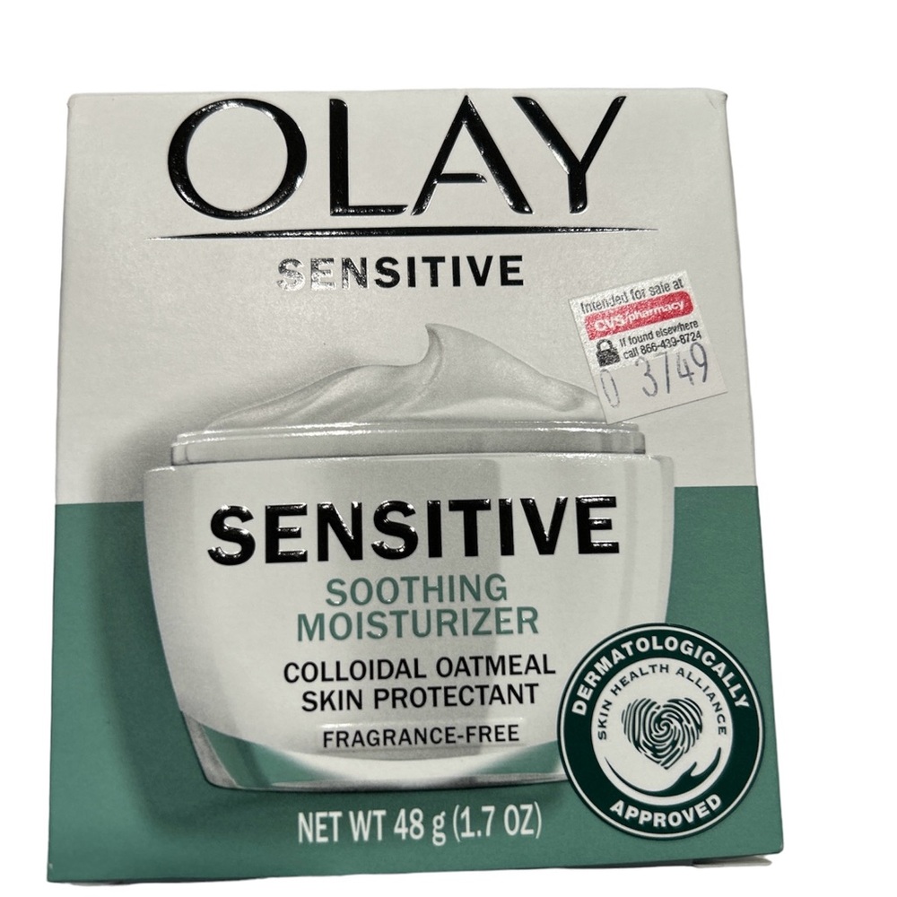 Olay Fragrance-Free, Sensitive, Soothing Moisturizer